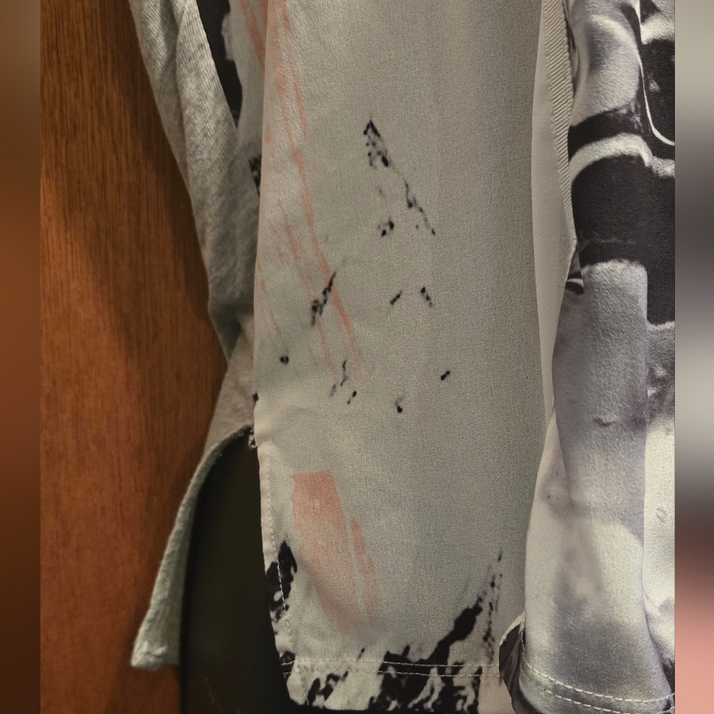 Zara cool multi media/fabric top szS - Picture 7 of 11
